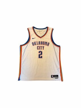 Nike Shai Gilgeous-Alexander Oklahoma City Thunder Jersey Size 60